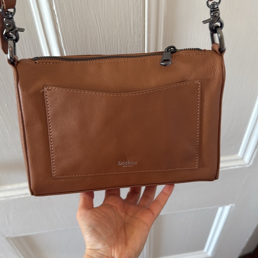Botkier Brown Leather Crossbody Bag - Picture 4 of 5